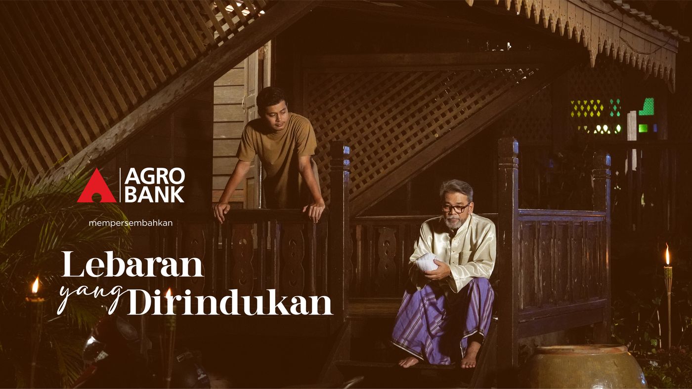 Title frame of the Agrobank Hari Raya film